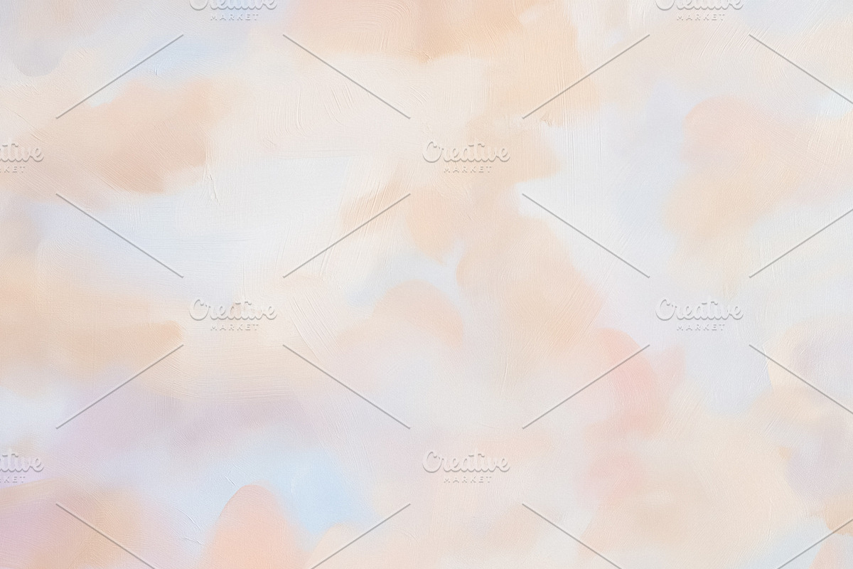 Abstract pastel watercolor painting creating soft ethereal cloud, a Decorative Illustration by Studio ANNA