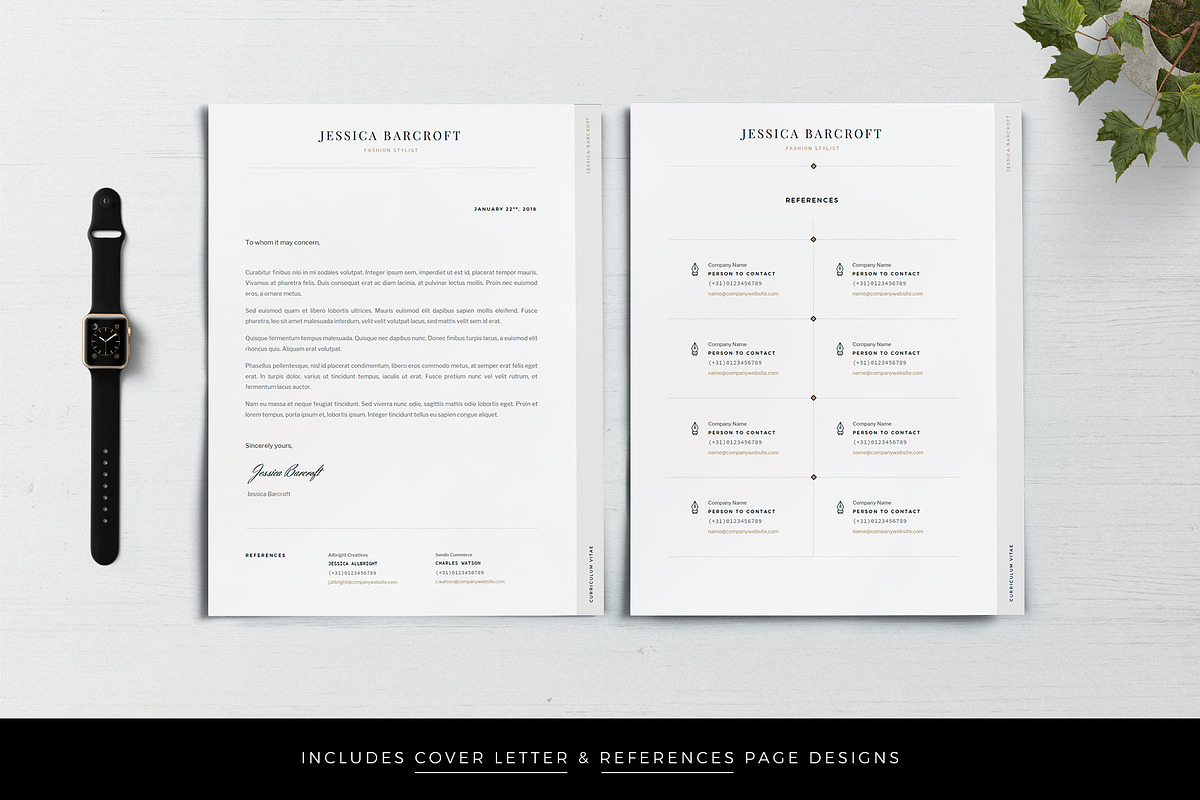 Resume Template / CV, a Resume Template by TheResumeCoach (Photo 3 of 3)