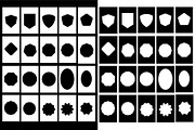 Silhouette Frames PNG Photo Overlays, a Background Graphic by Chipshpow Graphics (Thumbnail 3 of 10)