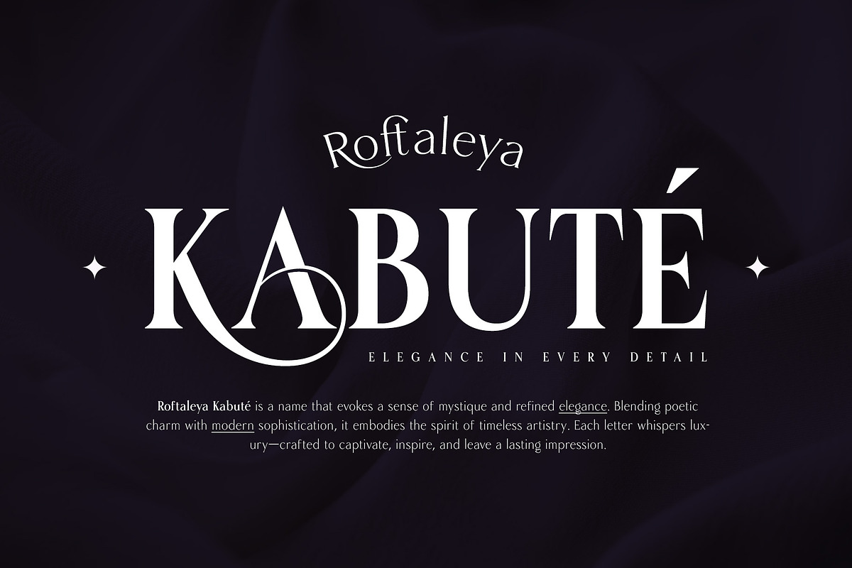 Karena – Elegant Serif Font Family, a Serif Font by Krismagraph (Photo 3 of 13)