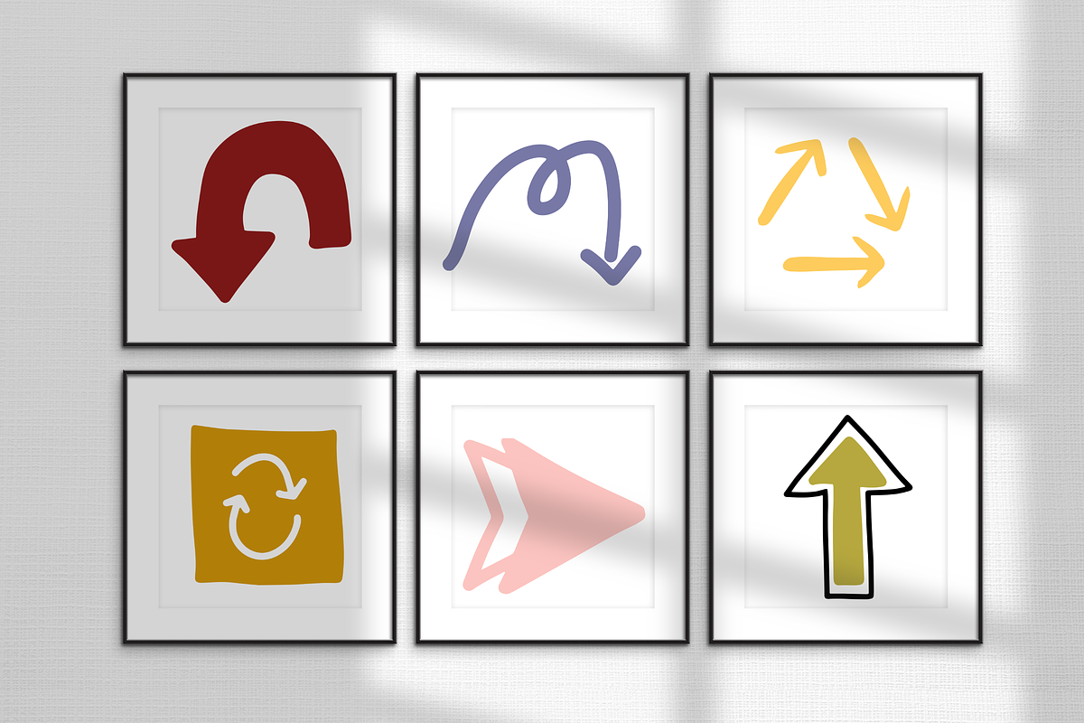 42+ Unique Arrow Illustrations, an Object Graphic by The Journey Atelier (Photo 5 of 9)