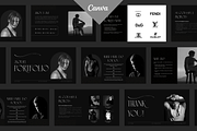 Striking Model Portfolio, a Templates & Theme by Emmanuel Phiri (Thumbnail 1 of 8)
