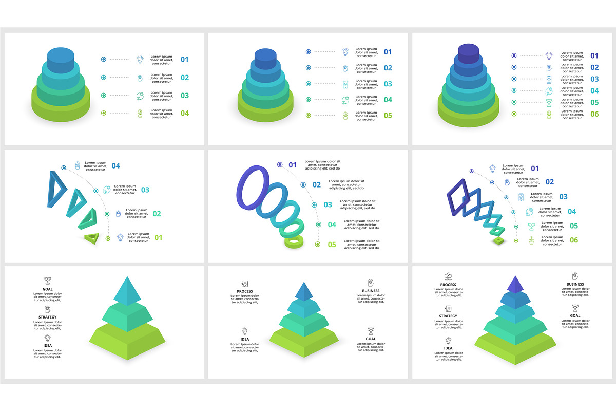 3D Presentation Canva Template preview 6