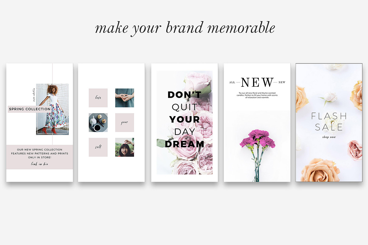 Instagram Story Templates, a Social Media Template by Dana Nicole Designs (Photo 3 of 4)