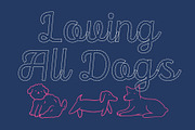 CS Casey Dashed, a Script Font by Craft Supply Co. (Thumbnail 4 of 8)