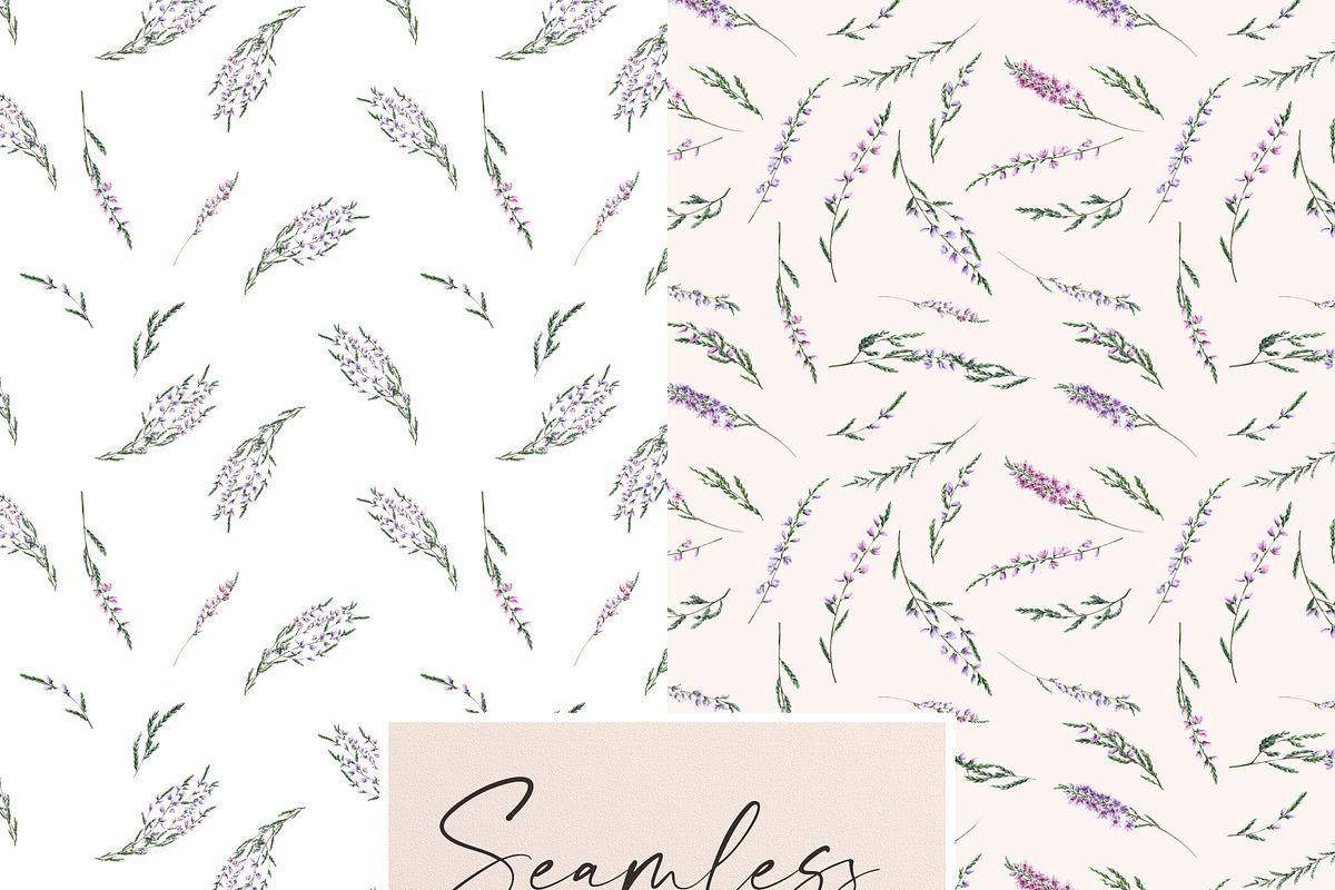 Watercolor Heather illustrations, an Illustration by Olga Koelsch (Photo 10 of 13)