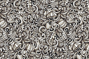Autumn Graphics Doodles Patterns, a Decorative Illustration by BALABOLKA (Thumbnail 5 of 6)