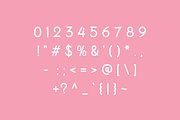 Flabana - Bubble Handwritten Font, a Handwritten Font by Pikgura (Thumbnail 3 of 5)