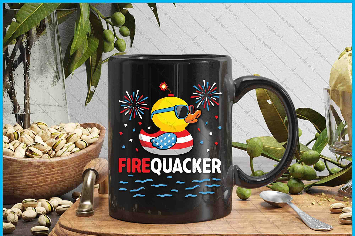 4th Of July Duck Firequacker, a Graphic by Creativeusart (Photo 3 of 4)
