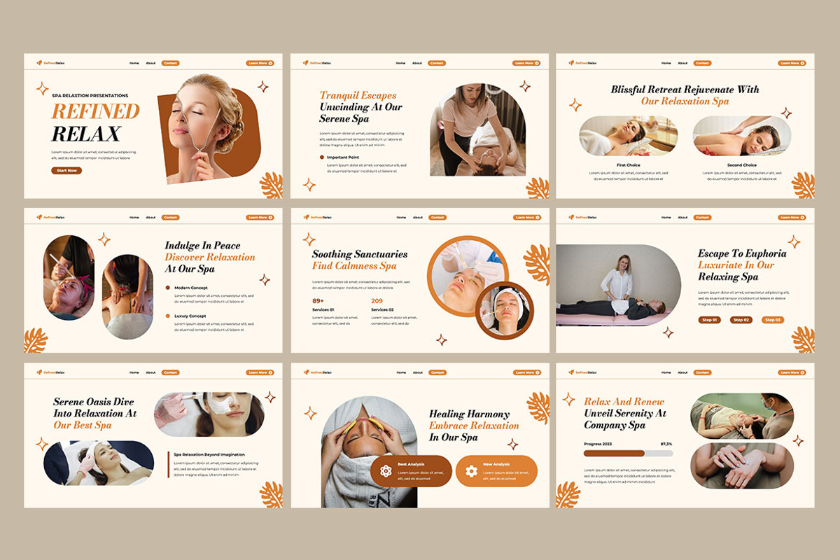 SPA Relaxtion - Presentation, a Presentation Template by Haidezign (Photo 2 of 4)
