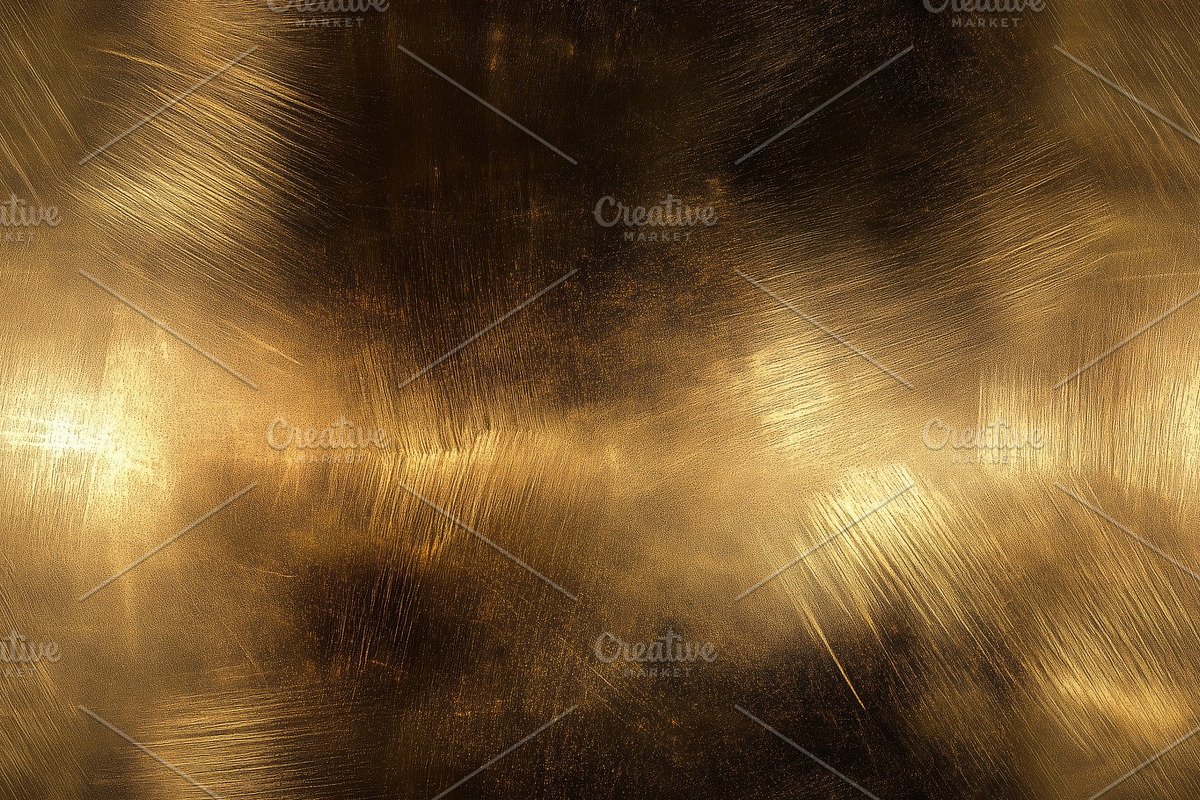 Seamless brass textured golden background with a brushed metallic finish, featu, a Texture Graphic by Textures & Backgrounds