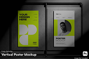 Poster Mockup - Minimal Wall Frame, an Advertising Mockup by graphicsauce (Thumbnail 1 of 4)