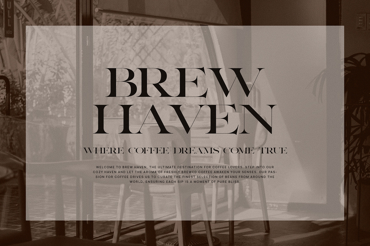 Buger Elegant Serif Font Typeface, a Serif Font by Perfectype (Photo 4 of 7)
