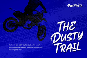 Rushwell - Brush Font