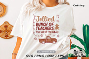 Christmas Teacher SVG PNG Bundle, an Object Illustration by Ya_ Design Store (Thumbnail 4 of 13)