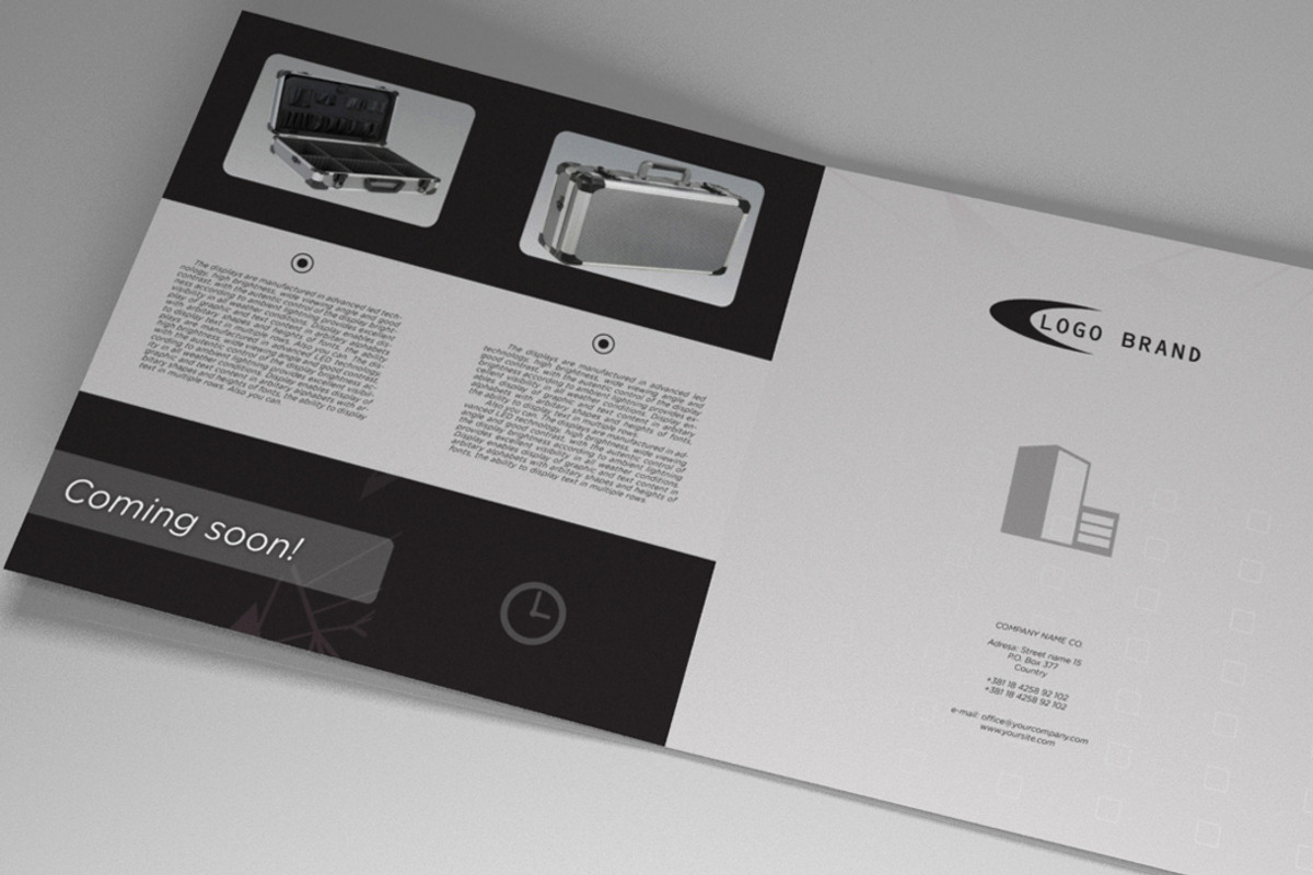 Indesign Brochure Led tech vol1., a Brochure Template by RudanStudio (Photo 3 of 7)