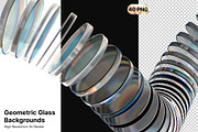 3D Geometric Glass Background Shapes, a Graphic by LarysaZabrotskaya (Thumbnail 10 of 11)