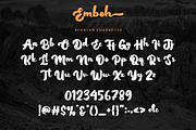 Emboh, a Handwritten Font by Letterara (Thumbnail 9 of 12)