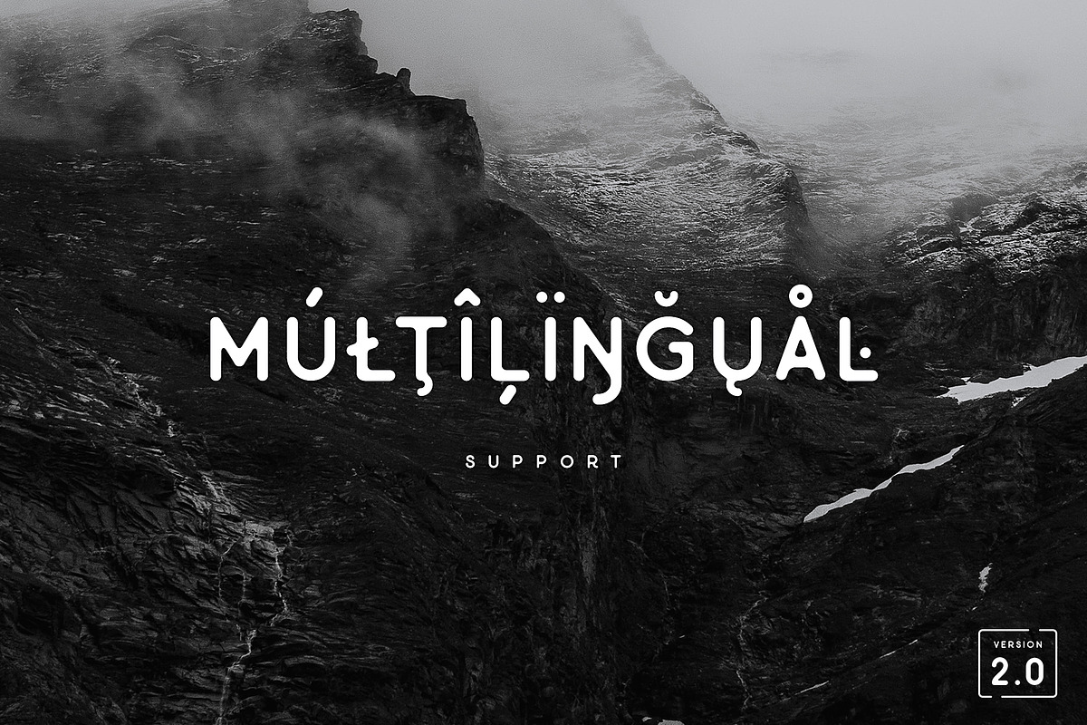 Minimalust Typeface - 2020 UPDATE, a Font by Wandery Supply (Photo 6 of 16)