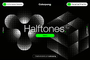 Halftones – Vector Bundle, a Background Graphic by Colorpong (Thumbnail 1 of 19)