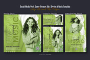 Music Night Party Social Media Set, a Social Media Template by Creative_View (Thumbnail 3 of 8)
