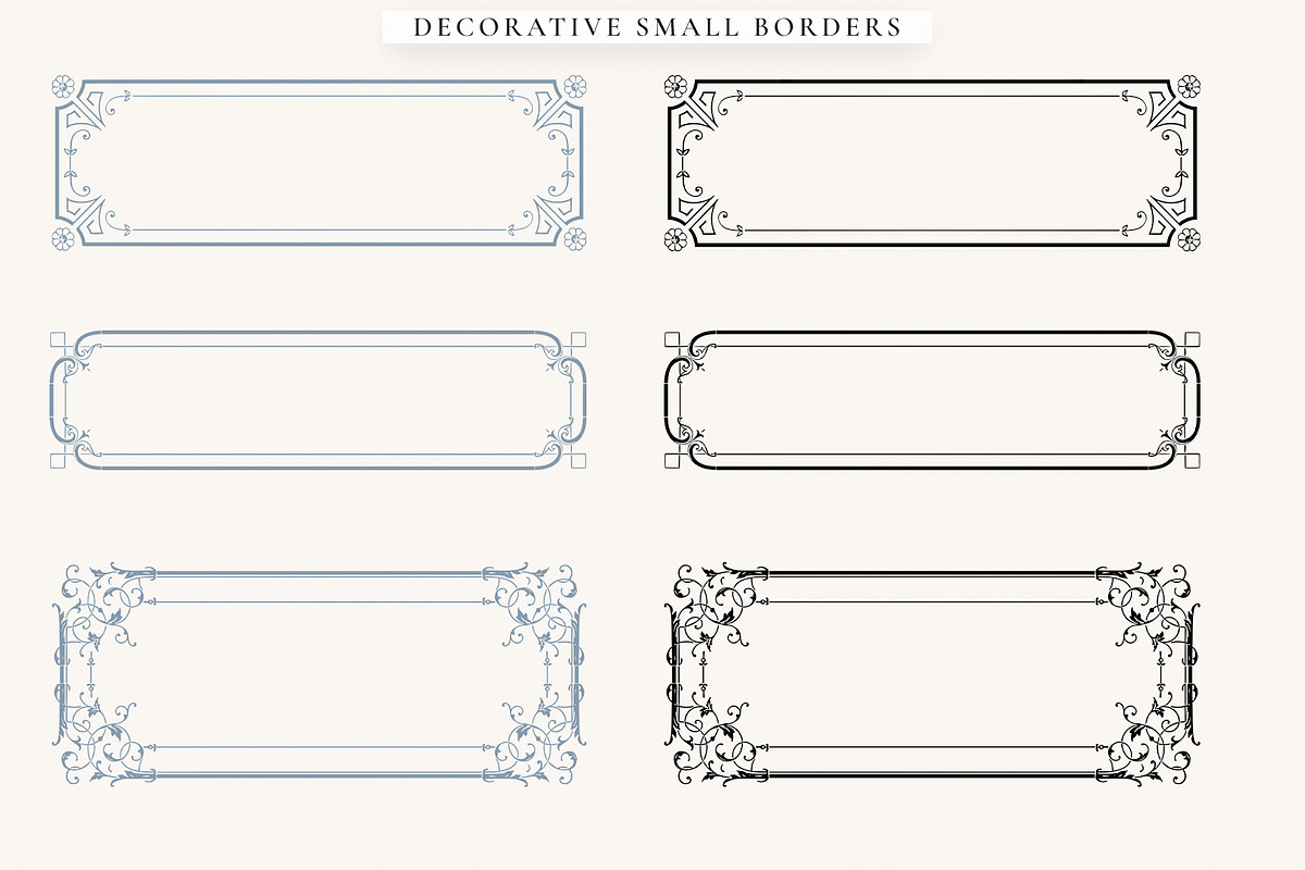 Decorative Borders and Corners, a Decorative Illustration by Century Library (Photo 7 of 13)
