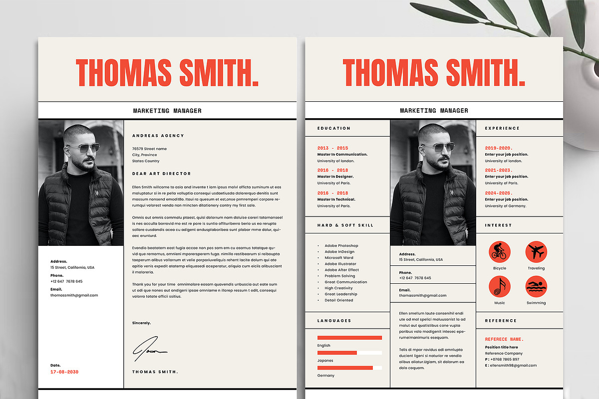 Resume Bundle, a Resume Template by Occy Design (Photo 13 of 28)