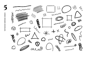 546 Hand Drawn Doodles