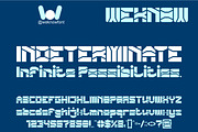 Zero Divide font, a Sans Serif Font by weknow (Thumbnail 2 of 8)