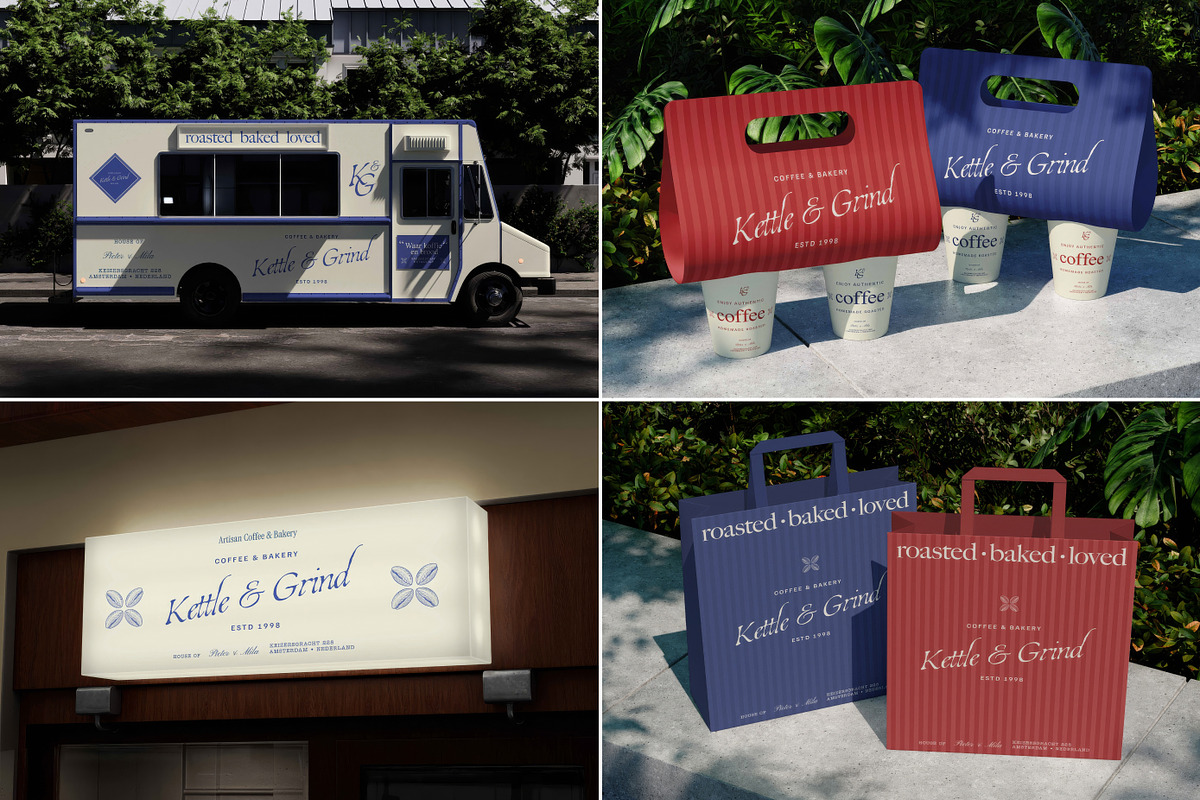 Coffee Shop, Bakery, Pizza Mockups, a Mockup by Vitora Mockup (Photo 5 of 15)