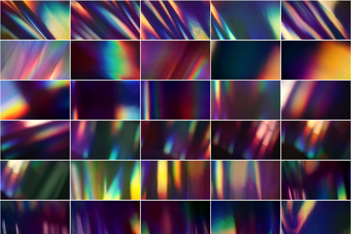 Aesthetic Holo Light Leaks Overlays, an Action Add-On by PhotoSpirit (Photo 8 of 8)