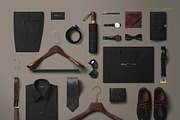 Men's Fashion Mockup Set, a Shirt Mockup by Creatsy (Thumbnail 11 of 12)