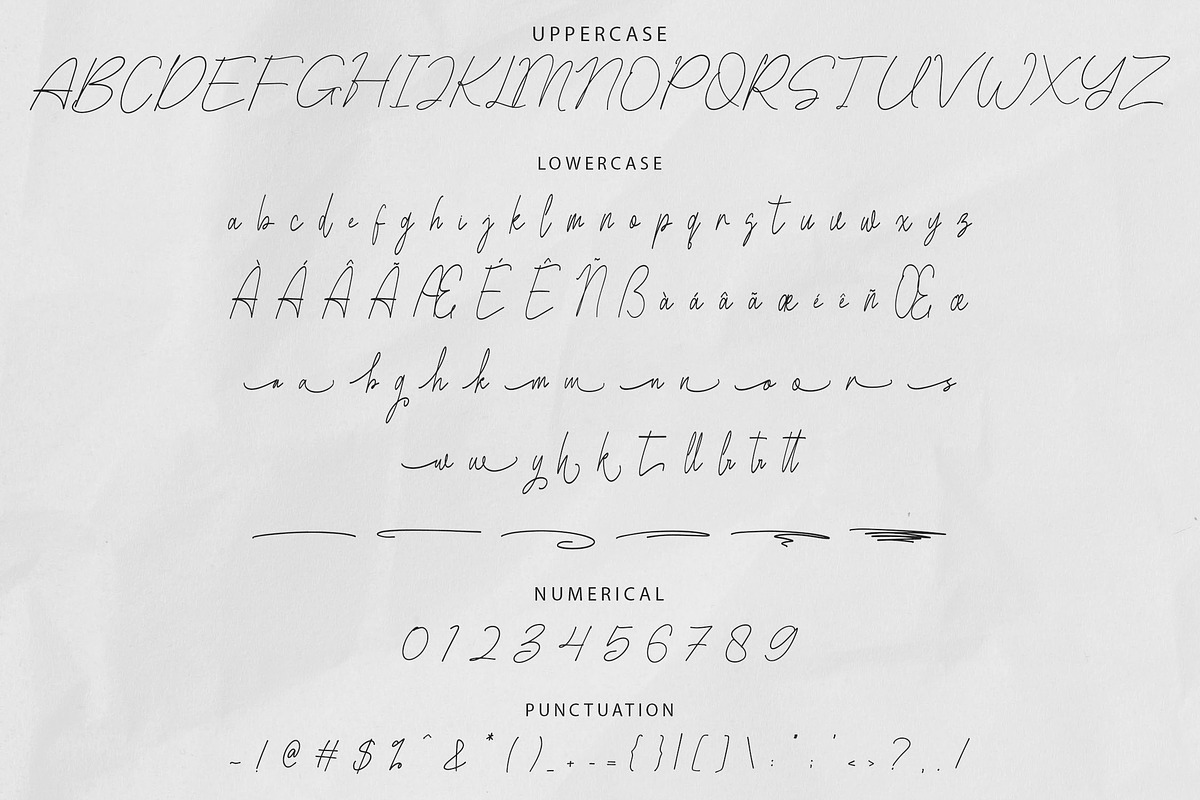 Marciello Handwriting Script Font, a Script Font by NTC Graphic