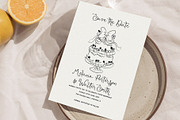 Cher Jardin | Whimsical Handwriting, a Script Font by Calamar Studio (Thumbnail 8 of 19)