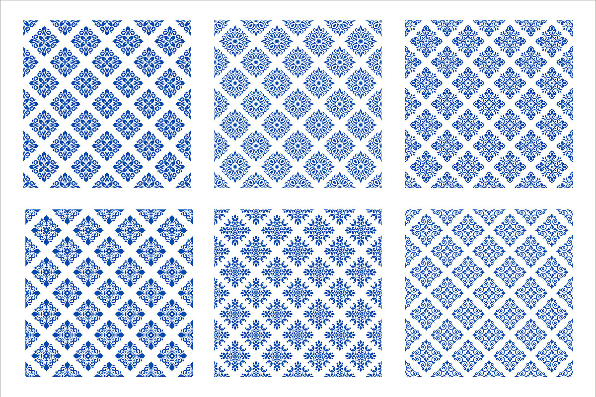 Pack of 50 abstrack floral pattern, a Pattern Graphic by Brainware Graphic (Photo 5 of 11)