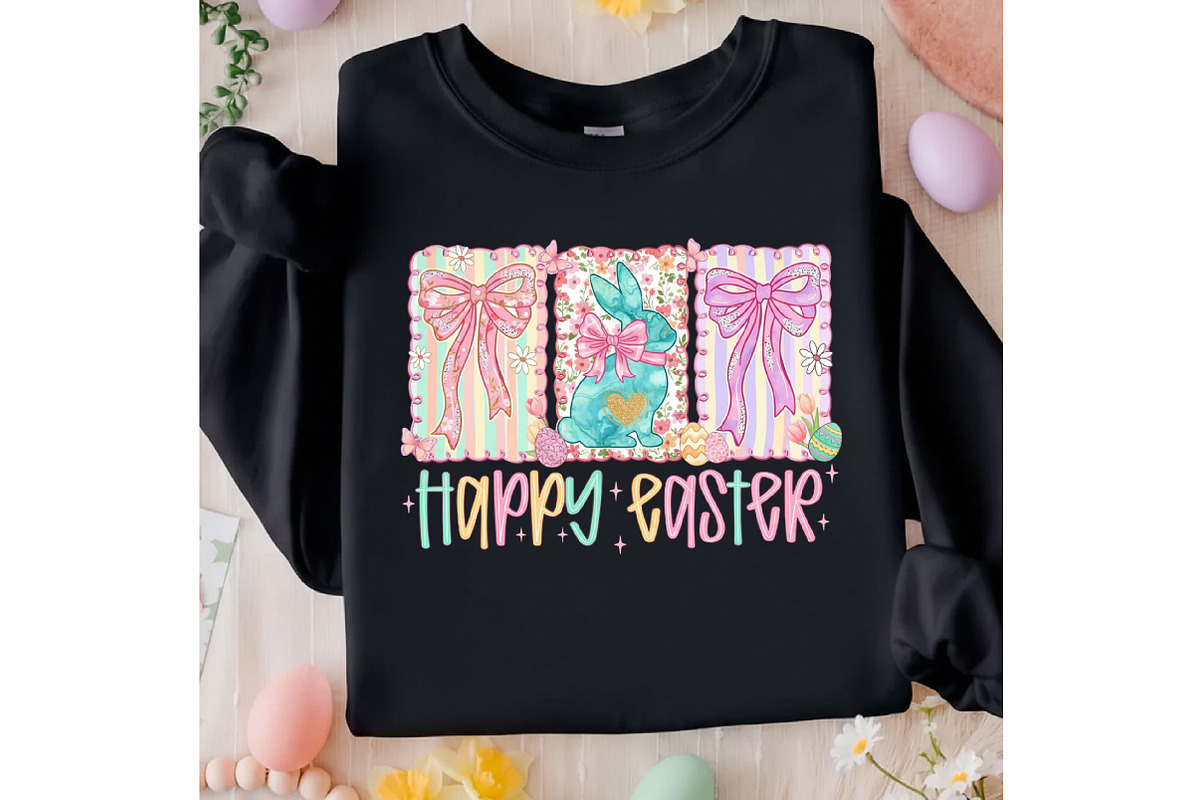 Happy Easter PNG, an Illustration by Designking (Photo 2 of 6)