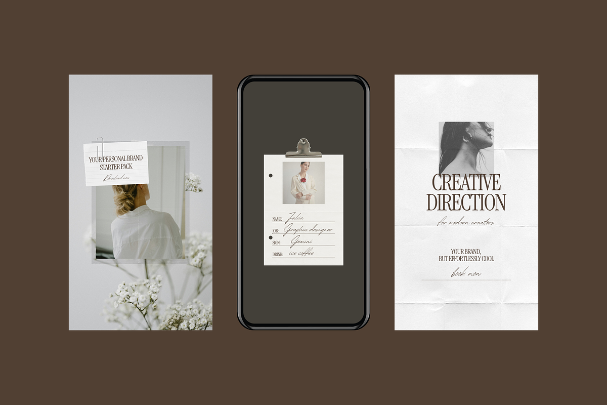 Paper Aesthetic – Instagram Template, a Social Media Template by Mila Estudio (Photo 5 of 7)