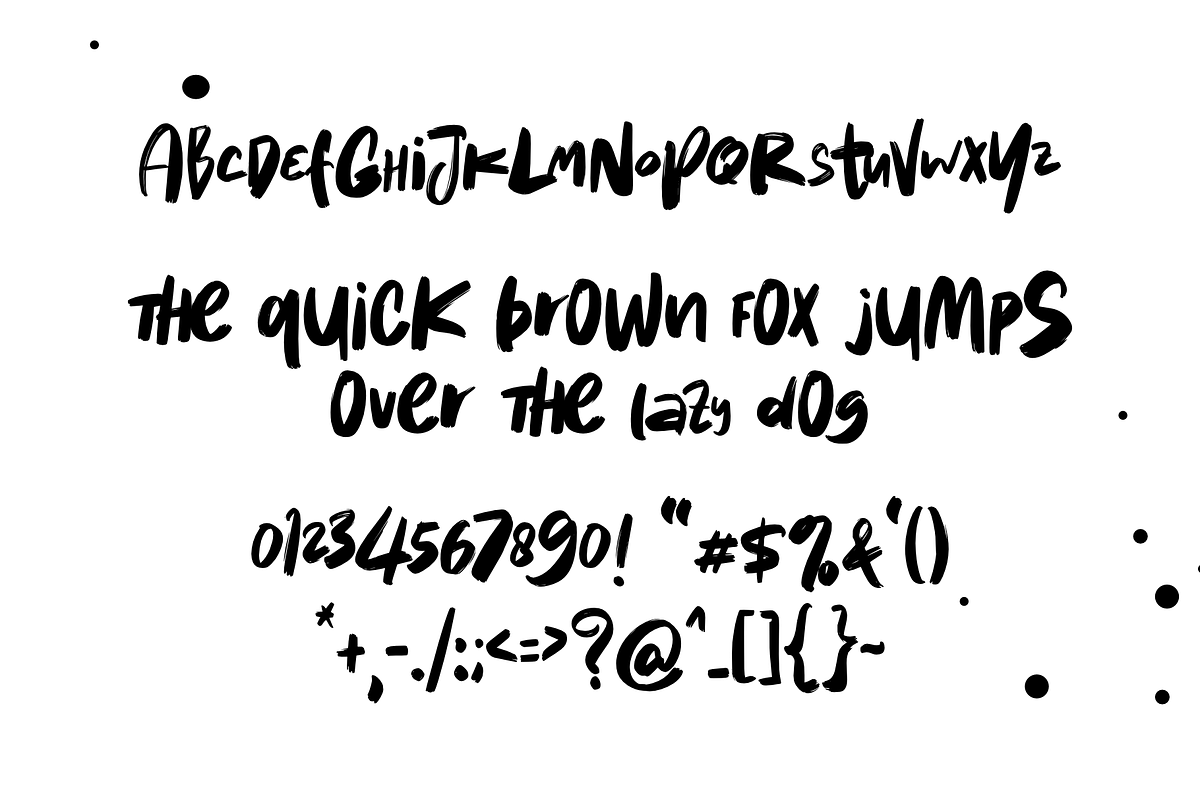 Kebalik Brush, a Font by Dumadistyle (Photo 3 of 7)