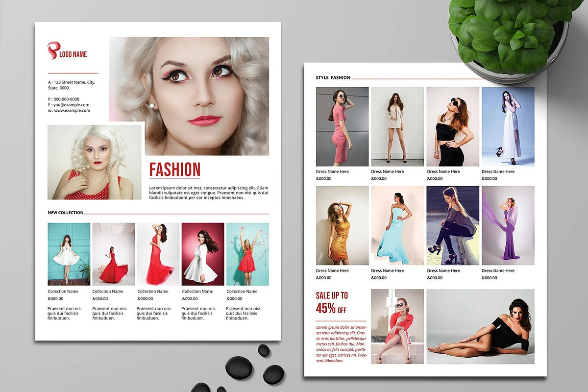 Fashion Product Promotion Flyer, a Flyer Template by retrographix (Photo 1 of 3)