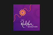 Happy Raksha Bandhan Greeting Card, a Decorative Illustration by PsychocheArt (Thumbnail 3 of 3)