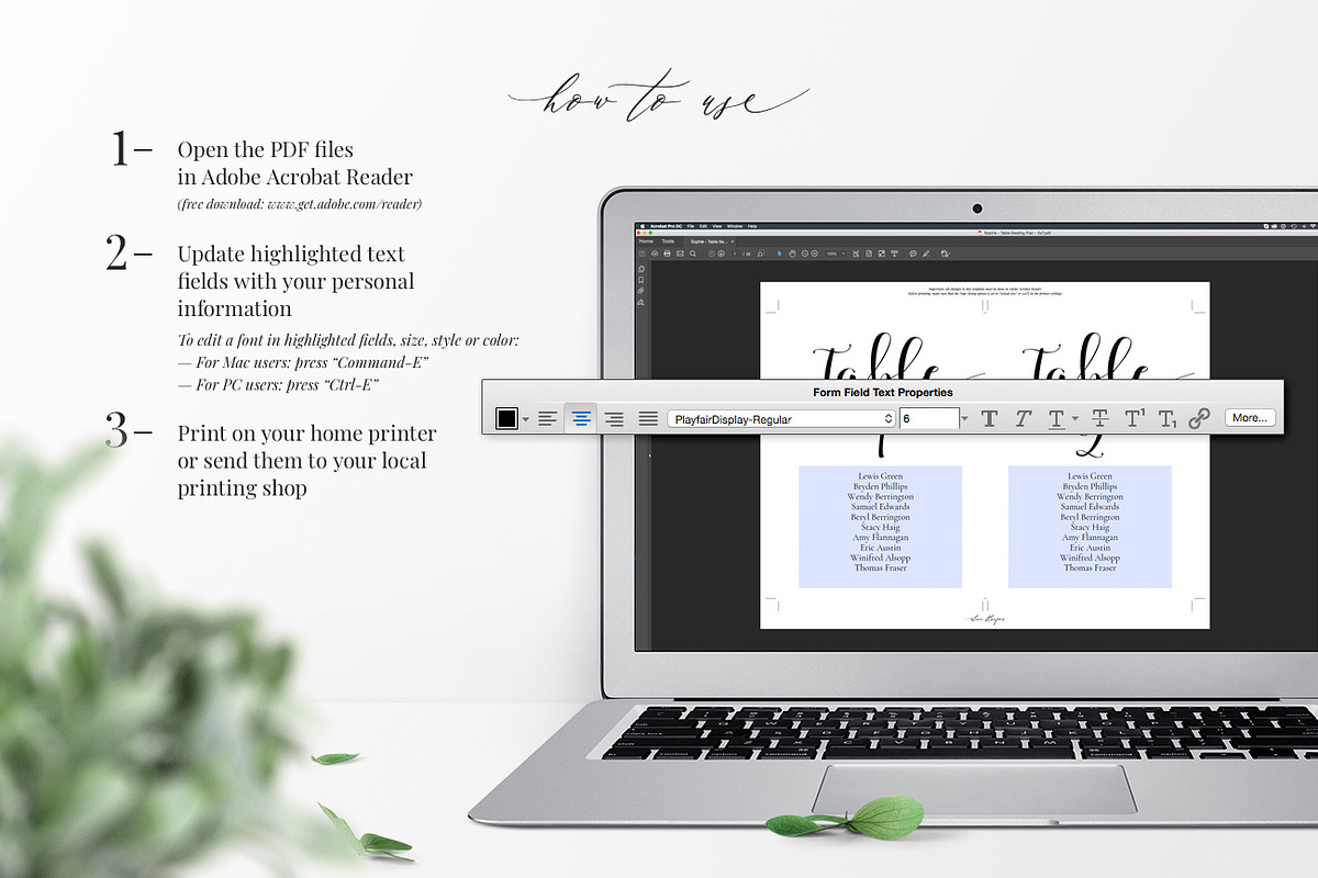 Rustic Wedding Seating Cards, Sophie, an Invitation Template by Alice Bluefox (Photo 7 of 10)