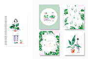 Plants & Friends, a Decorative Illustration by Knysh Ksenya (Thumbnail 3 of 11)