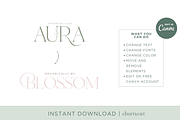 Sage Logo Template Kit Canva, a Branding & Logo Template by Studio Eburnean (Thumbnail 3 of 4)