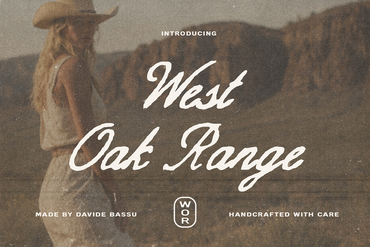 West Oak Range - Font Duo, a Script Font by Davide Bassu (Photo 1 of 9)