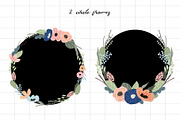 Sophia - Floral Graphic Set, a Decorative Illustration by wulano (Thumbnail 4 of 7)