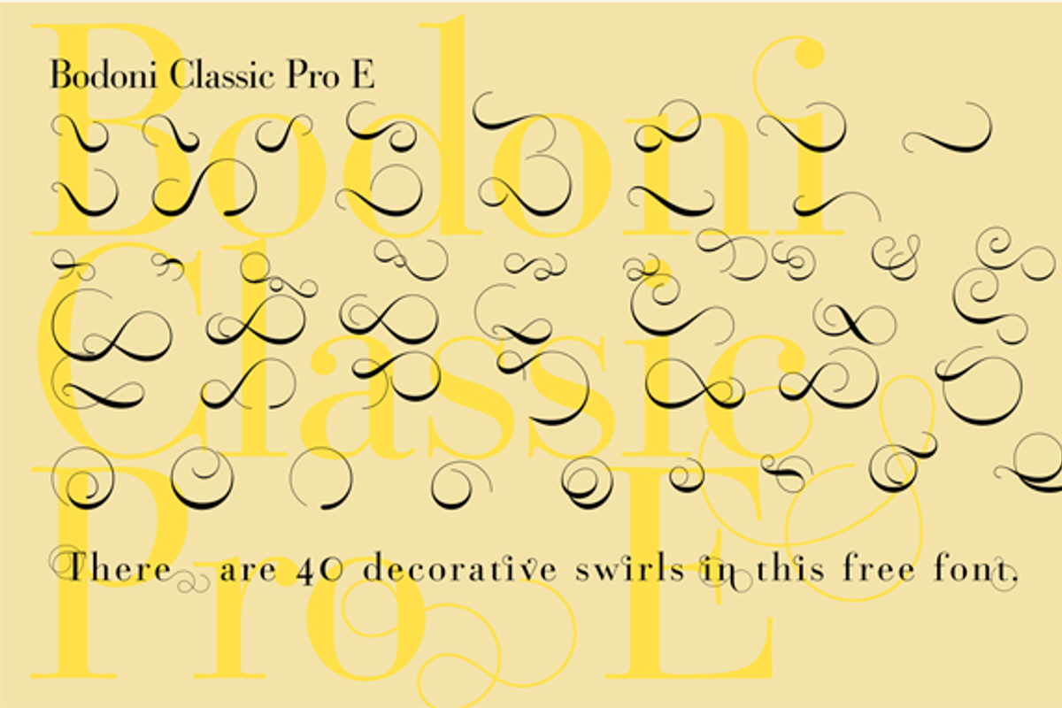 Bodoni Classic Pro, a Serif Font by Wiescher-Design (Photo 5 of 5)