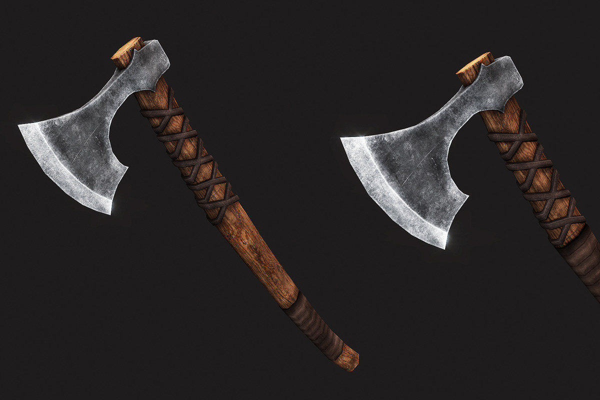 Viking Axes Collection, an Object 3D Model by GamePoly (Photo 11 of 23)