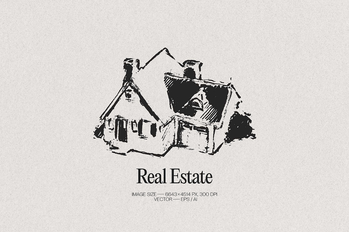 Illustrations of mansions, an Object Illustration by TheMountBirdStudio (Photo 3 of 7)