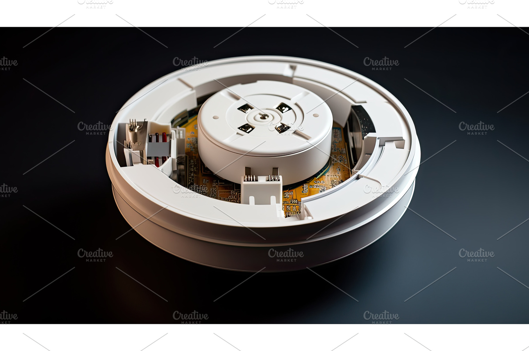 fresh smoke detector batteries ai, a Technology Photo by pikepicture