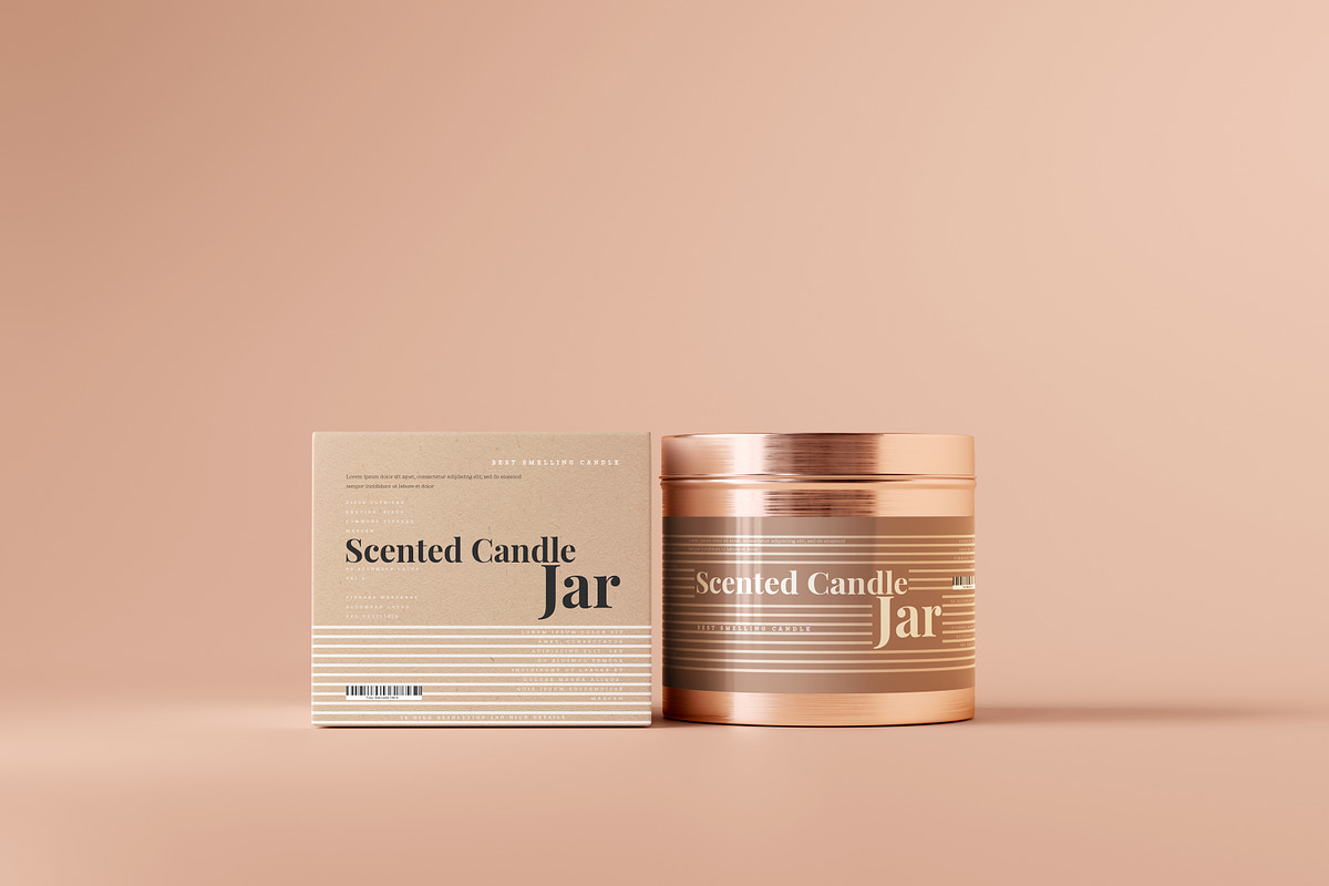 Amber Glass Candle Mockup Bundle, a Packaging Mockup by pmvch (Photo 12 of 135)